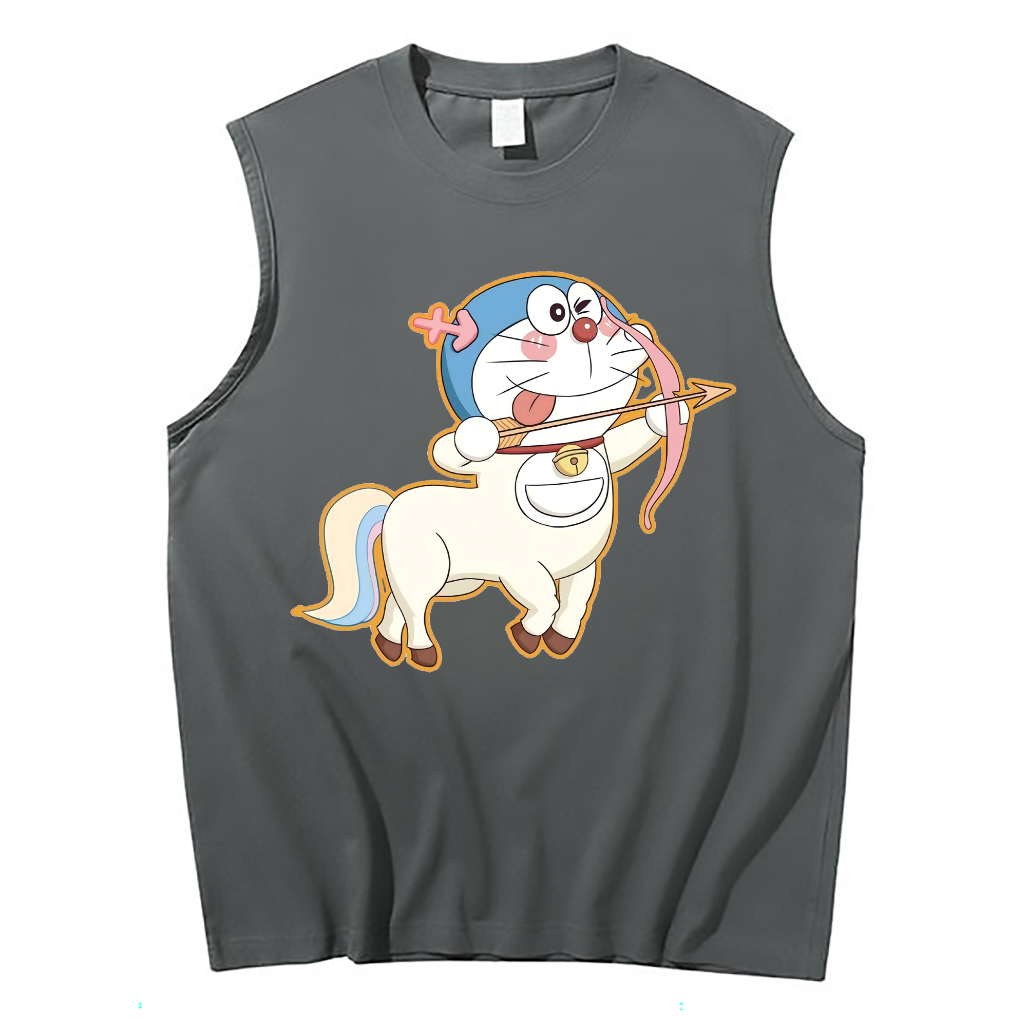 （画像用） ドラえもん Doraemon コットン100％タンクトップ（フロントプリント）